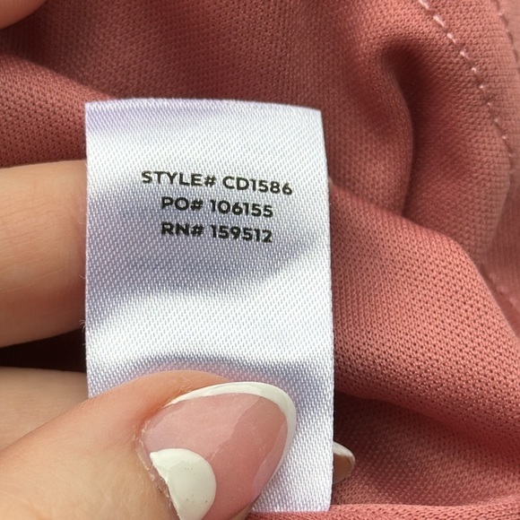 Lulu’s Stunning Luxury Dusty Rose Velvet Sleeveless Maxi Dress, size medium - Picture 11 of 12